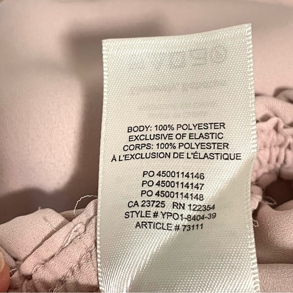 Aritzia Babaton Maximillian Draped Wide Leg Jumpsuit Pink Prima Small - Picture 10 of 10